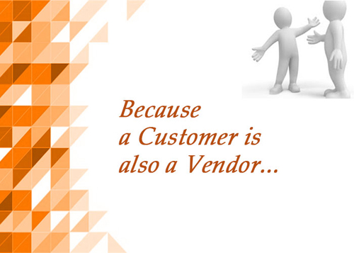Because a Customer is also a Vendor